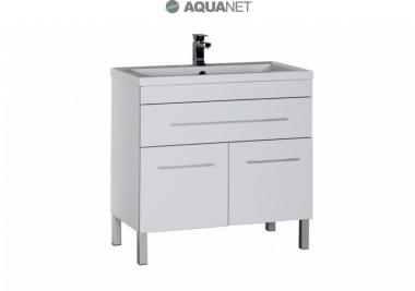Мебель для ванной тумба Aquanet Верона 90 белая 182708	