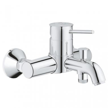 Однорычажный смеситель для ванны Grohe BauClassic 32865000	