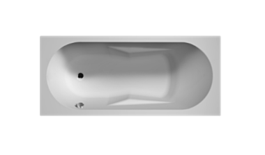 Отдельно стоящая ванна Riho Lazy left plug&amp;play 180x80	