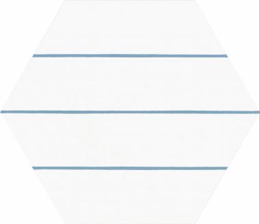 Керамогранит Codicer Hex. Porto Savona Blue 25x22 (1,04)