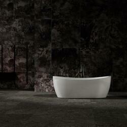 Ванна Solid Surface Vincea VBT-6S03MW, 1700*800*630, белый мат., слив-перелив в комплекте