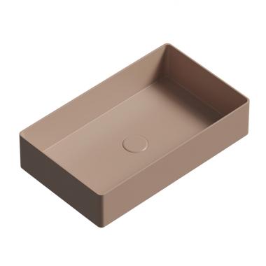 Раковина накладная ABBER Rechteck AC2220MK хаки матовая	