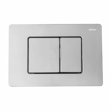 Кнопка смыва ABBER AC0120 хром глянцевый	