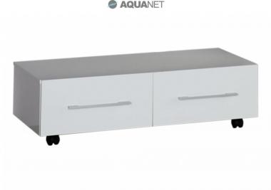 Мебель для ванной тумба Aquanet Верона 100 подкатная белая 175401	