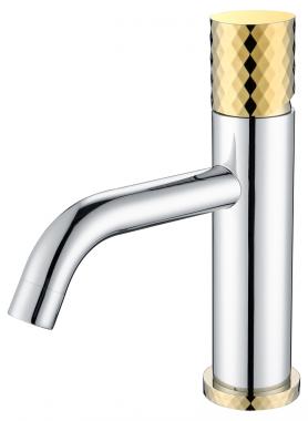 Смеситель STICK для умыв. низ. CHROME DIAMOND GOLD_Комплект	