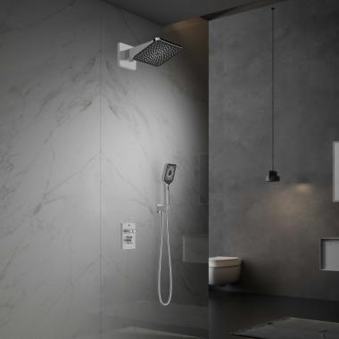 Душевой комплект Inspire VSFW-3I21MT4CH встраиваемый, термостатический, двухрежимный, хром	