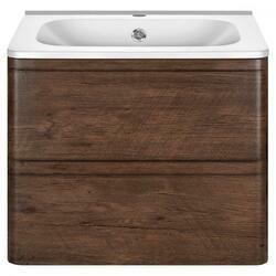 База под раковину Vico 600 подвесная, 2 выкатных ящика soft close, R.Wood