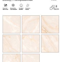 ITC India SILK Onyx 60x60