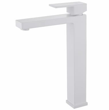 Смеситель ABBER Daheim AF8211W для раковины, белый матовый	