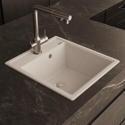 Кухонная мойка ABBER Quarz AQ2901W белый