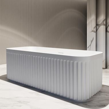 Акриловая ванна ABBER AB9411-1.7 белая	