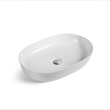 Раковина керамическая Vincea VBS-113, 600*400*135, накладная, цвет белый	