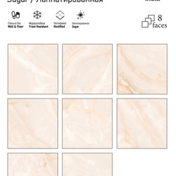 ITC India SILK Onyx 60x60