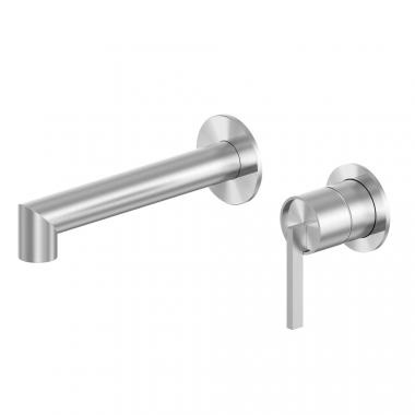 Смеситель ABBER Perfekte 316 AF8A12BST скрытый монтаж для раковины, сталь брашированная	