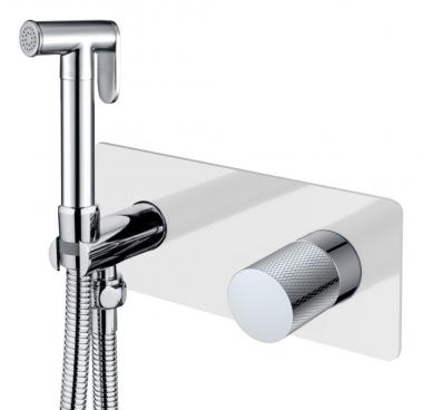 Смеситель гигиенический STICK WHITE TOUCH CHROME	