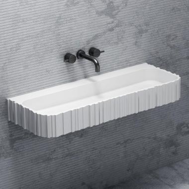 Раковина подвесная ABBER Stein AS2652-0.8 белая матовая	