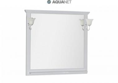  Зеркало Aquanet Лагуна 105 белая матовая 175304	
