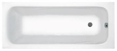 Отдельно стоящая ванна Jika Clavis 160x70 белая с м/к	