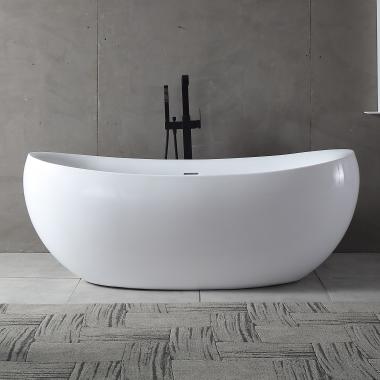 Акриловая ванна ABBER AB9236 белая	