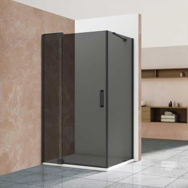 Душевой уголок Extra VSR-1E809090CGB 800/900*900, черный, стекло тонированное Vincea VSR-1E809090CGB	