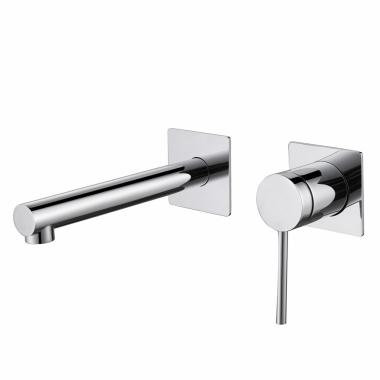 Смеситель ABBER Emotion AF8812 для раковины скрытого монтажа, хром	