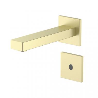 Смеситель для раковины встроенный, сенсорный Timo Selene 2073/17SM золото матовое	