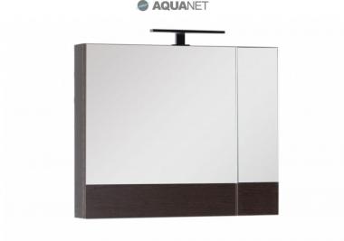  Зеркальный шкаф Aquanet Нота 75 венге камерино 159109	