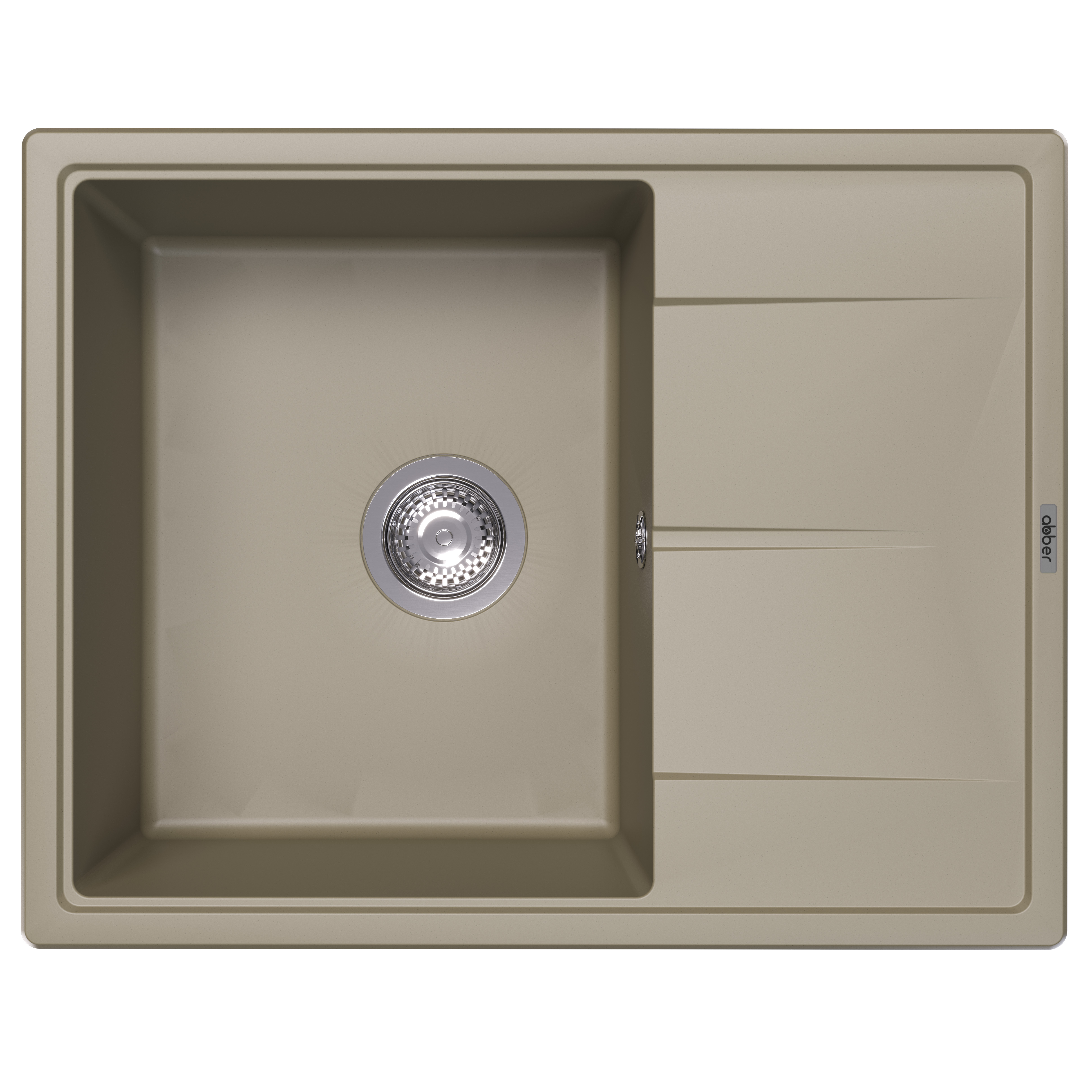 Кухонная мойка ABBER Quarz AQ2903S песочный