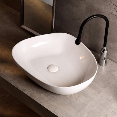 Раковина накладная ABBER Bequem AC2124 белая