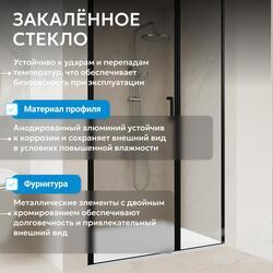 Душевая дверь ABBER Sonnenstrand AG04120BS