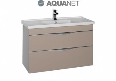 Мебель для ванной тумба Aquanet Эвора 100 капучино 184005	