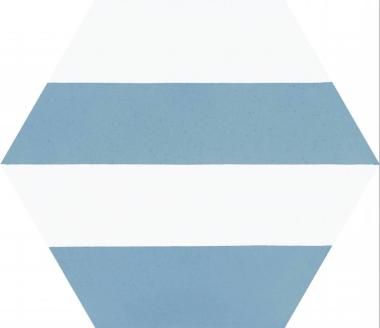 Керамогранит Codicer Hex. Porto Capri Blue 25x22 (1,04)