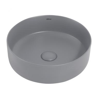 Раковина накладная ABBER Bequem AC2108MG серая матовая	