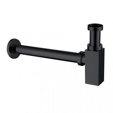 Сифон для раковины ABBER AF0031B черный матовый	