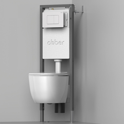 Инсталляция ABBER AC0110 для подвесного унитаза узкая