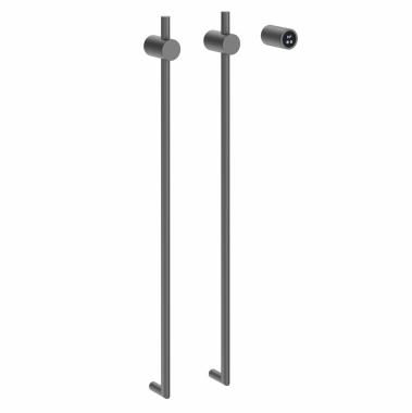 Полотенцесушитель электрический ABBER AH4002NG никель	