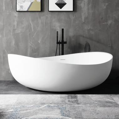 Акриловая ванна ABBER AB9239 белая	