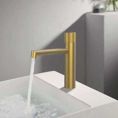Смеситель для раковины Desire VBF-1D3BG, брашированное золото	
