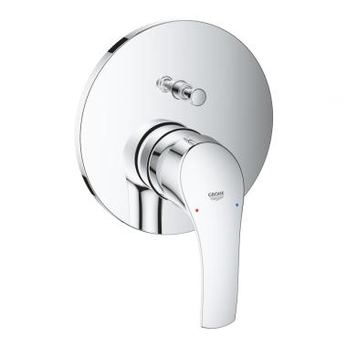 Однорычажный смеситель для ванны Grohe Eurosmart 24043002	