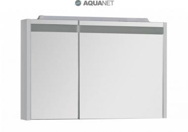  Зеркальный шкаф Aquanet Лайн 90 R камерино со светильником 164934	