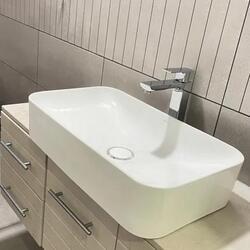 Раковина накладная ABBER Rechteck AC2204 белая