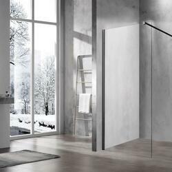 Душевая перегородка Walk-In VSW-1H900CLB, 900*2000, черный матовый, стекло прозрачное