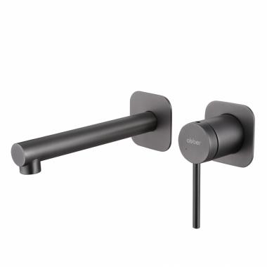 Смеситель ABBER Emotion AF8812NG для раковины скрытого монтажа, никель	