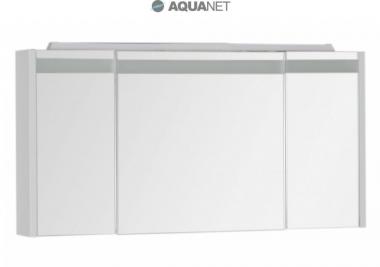  Зеркальный шкаф Aquanet Лайн 120 камерино со светильником 164935	