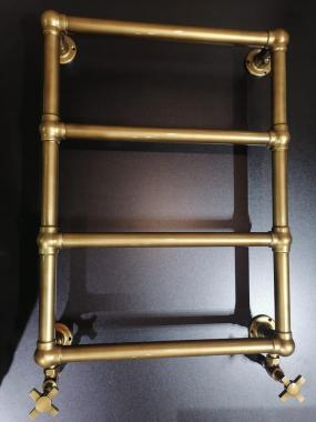 Полотенцесушитель водяной 750x500mm , бронза (нерж.. сталь)	