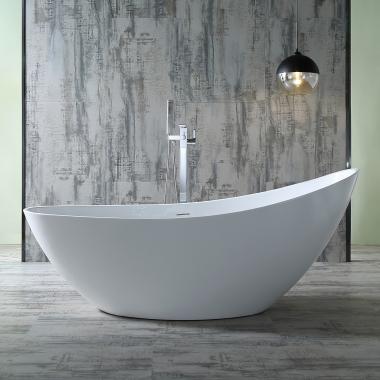 Акриловая ванна ABBER AB9233 белая	