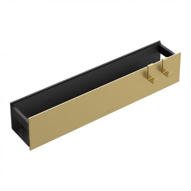 Полка настенная 60см Matt Gold	