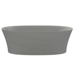 Ванна из искусственного камня ABBER Stein AS9683MC бетон матовая
