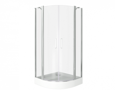  Душевое ограждение Bas Pandora R-80-C-CH	