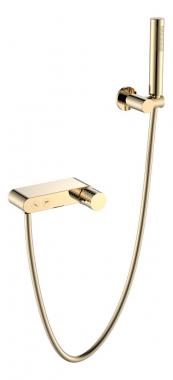 Смеситель STICK для ванны GOLD DIAMOND GOLD	
